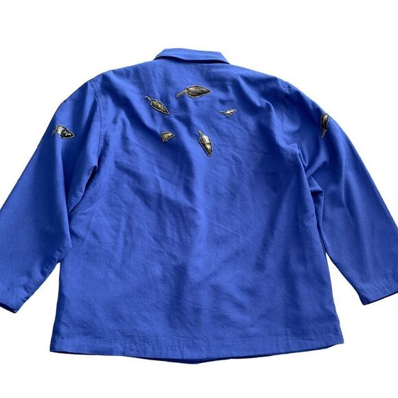 BALA BALA Vintage 💯% Gold Leaf Embroidered 2-PC Pants Set XLARGE - Picture 5 of 16